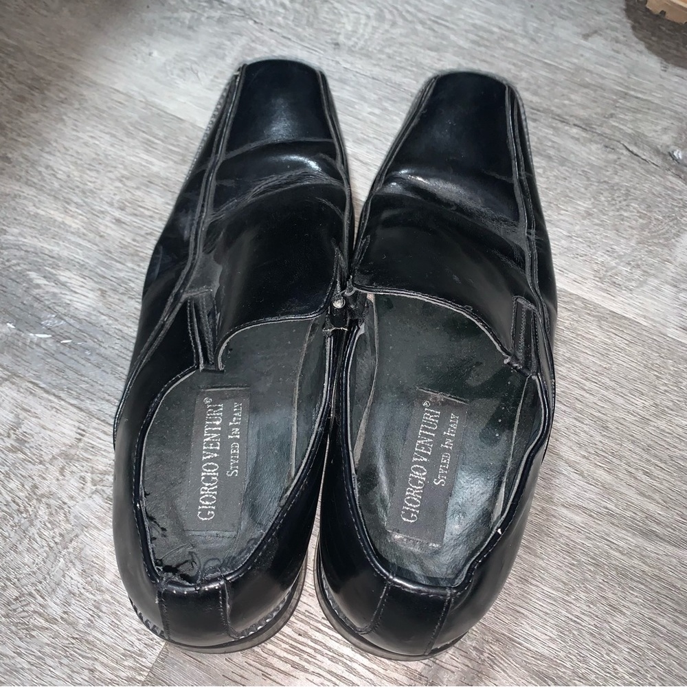 Giorgio Venturi Cap Toe Leather Dress Shoes